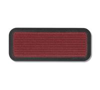 Zerbini - Clean-off - Tappeto antisporco - Zerbino per esterni - Tappeto per gradini - Tappeto per porte resistente - 25 x 60 cm - rosso