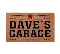 Zerbini Custom Dad Workshop Mats Funny Garage Doormat Personalized Zerbino Antiscivolo Zerbino per Porta Super Assorbente Tappetino Doccia per Vasca da Bagno Ingresso Camera da Letto 40X60 Cm