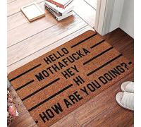 Zerbini Di Benvenuto Many Ways To Say Hello Assorbente Tappeto Ingresso Lavabile Tappeto D'Ingresso Per Veranda Ufficio Camera 60X40Cm