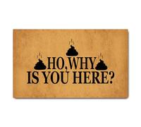 Zerbini Funny Ho Why Is You Here Zerbino Per Porta 40X60CM
