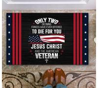 Zerbini Inside Veteran Two Defining Forces Have Ever Offered To Die for You Veteran Zerbino Antiscivolo Zerbino per Porta Morbido Tappeti per Vasca da Bagno Camera da Letto Ingresso 40X60 Cm