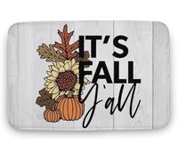 Zerbini Its Fall Yall Pumpkins Fall Leaves Sunflower Zerbino 40X60CM