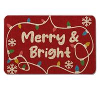 Zerbini Merry And Bright Christmas Zerbino Per Porta 40X60CM