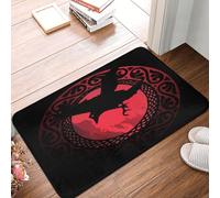 Zerbini Odin Viking Norse Mythology Black Crow Crow Zerbino 40X60CM