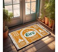 Zerbini per ingresso esterno divertente Eire: una celebrazione del patrimonio irlandese e della cultura zerbino porta d'ingresso tappetino per le vacanze (65 x 90 cm)