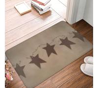 Zerbini Texas Brown Rusty Stars Primitive Country Zerbino 40X60CM
