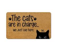 Zerbini The Cats Are In Charge We Just Live Here Zerbino 40X60CM