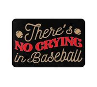 Zerbini There'S No Crying In Baseball Zerbino Per Porta 40X60CM