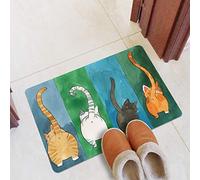 Zerbino Antiscivolo Modello Gatto 45x70 Cm (40 * 60 cm)