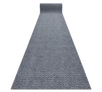 Zerbino antiscivolo per metri lineari 100 cm MAGNUS 2954 Zigzag esterno, interno, su gomma grigio 100x180 cm