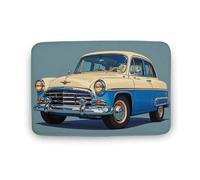 Zerbino assorbente da bagno tappetino da bagno antiscivolo morbido tappeto da bagno 50 x 80 cm tappetino per ingresso auto arte nostalgica tappeto lavabile tappeto per interni decorazione della casa