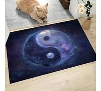 Zerbino Astrologia Del Tai Chi, Ingresso Esterno E Interno, 80 x 120 cm Tappeto Arte Fantasy Antipolvere Tappeto Ingresso Casa Resistente Zerbino per Soggiorno Camera Letto