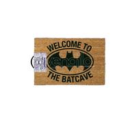 Pyramid DC Comics Felpudo Batman Welcome to the Batcave - Fabricado en Fibra de Coco con Base de PVC - Tamaño 60x40cm