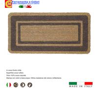 ZERBINO COCCO 50x100 BORDO COLORI E DISEGNI ASSORTITI