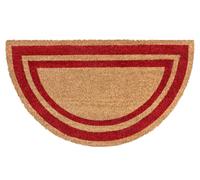 Zerbino cocco semiluna ingresso porta 40X70 tappeto entrata antiscivolo robusto