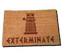 Zerbino con scritta DR Who Dalek 60 x 40 cm, in coir, ideale come regalo per casa