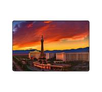 Zerbino con tramonto di Las Vegas, per interni ed esterni, perfetto per afferrare la polvere, per cucina, ingresso e porta d'ingresso