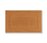 Zerbino da esterno antiscivolo - Tappeto antipolvere resistente alle intemperie - Zerbino da esterno per ingressi - Zerbino antisporco 40x60 cm loop marrone