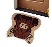 Zerbino da ingresso - Tappeto per catturare il fango, fibra resistente alle macchie | Strato posteriore resistente scivolamento per protezione del passaggio del portico dels corridoio all'aperto