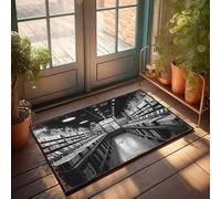 Zerbino decorativo vintage in vinile paradiso: un look nostalgico all'interno di un disco antico S zerbino Home Goods Country decorazioni per la casa (50 x 80 cm)