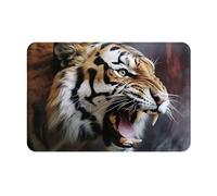 Zerbino Di Benvenuto A Tiger Is Roaring Print, Facile Da Pulire Tappetino Da Bagno Classico Tappeto Da Bagno 40X60Cm Per Casa Interno Esterno