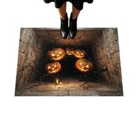 Zerbino di Halloween Tappeto Antiscivolo Con Illusione Ottica Per Feste | Tappeto 60x40cm Illusione Abisso Per Casa Appartamento Soggiorno Cucina Camera Da Bagno Balcone Ingresso Feste