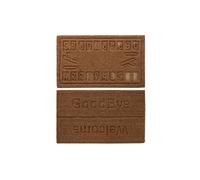 Zerbino DKD Home Decor Marrone Gomma Cocco [75 x 45 x 2,3 cm] [2 Unità]