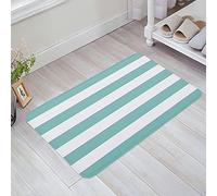 Zerbino Esterno 40X60Cm, Rustic Farmhouse Water Color Stripe Contemporary Geometry Tappetini Moderno Tappeto Da Cucina Per Giardino Casa Terrazzo