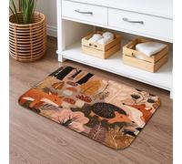 Zerbino Esterno Fall Forest Animals Rustic Fox And Hedgehog, Classico Tappetino Porta Indistruttibile Tappeto Doccia 40X60Cm Per Interno Casa Cucina