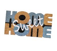 Zerbino fibra cocco moderno 40x75 tappeto ingresso porta cuori cane gatto home