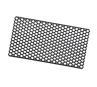 Zerbino Gomma Pesante 40x70cm Antiscivolo Spessore 2cm Raschiafango 100% Made In Italy mod.ESAGONALE
