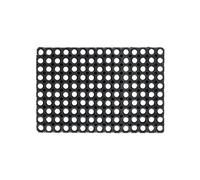 Zerbino Gummy - 100 x 150 cm - nero - Velcoc