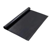Zerbino in gomma, nero, 1,2 x 2 m, rettangolare | Per esterni, giardino, terrazza, ingresso, robusto, durevole, facile da pulire
