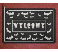 zerbino ingresso casa Arredamento gotico per la casa - Zerbino Crazy Bats