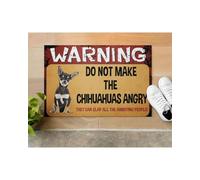 zerbino ingresso casa Attenzione, non far arrabbiare i Chihuahua Zerbino