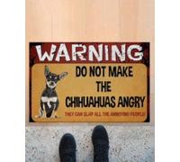 zerbino ingresso casa Attenzione, non far arrabbiare il tuo Chihuahua. Zerbino