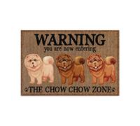 zerbino ingresso casa Attenzione: stai entrando nello zerbino per interni ed esterni Chow Chow Door