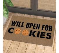 zerbino ingresso casa Baker Life aprirà per Cookies Baking Lover Chewy Chocolate Chip Lover Durable Doormat