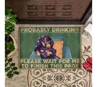 zerbino ingresso casa Bassotto viola probabilmente sta bevendo, per favore aspettami zerbino