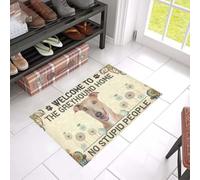 zerbino ingresso casa Benvenuti allo zerbino Greyhound Home No Stupid People