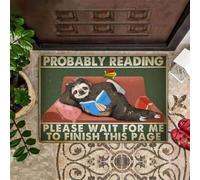 zerbino ingresso casa Bradipo probabilmente sta leggendo Per favore, aspettami zerbino