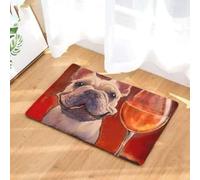 zerbino ingresso casa Bulldog francese Ancora un po' di vino Zerbino