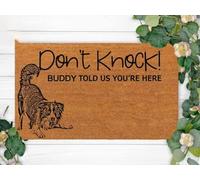 zerbino ingresso casa Carica una foto e personalizza il nome del tuo cane con lo zerbino Don't Knock