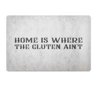 zerbino ingresso casa Casa è dove il glutine non è uno zerbino
