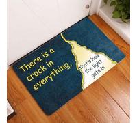 zerbino ingresso casa C'è una crepa in ogni cosa, è così che entra la luce Zerbino