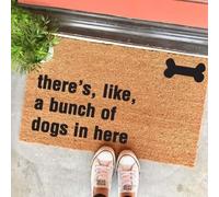 zerbino ingresso casa Ci sono come un branco di cani qui Zerbino