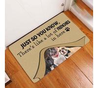 zerbino ingresso casa Ci sono un sacco di bulldog francesi qui dentro. Zerbino per cani