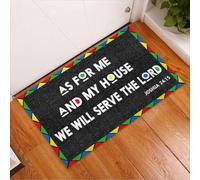 zerbino ingresso casa Come per me e la mia casa, zerbino afroamericano per interni ed esterni