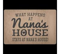 zerbino ingresso casa Cosa succede a CASA DELLA NONNA - Zerbino regalo per la nonna