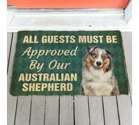 zerbino ingresso casa Deve essere approvato dal nostro zerbino per cani da pastore australiano